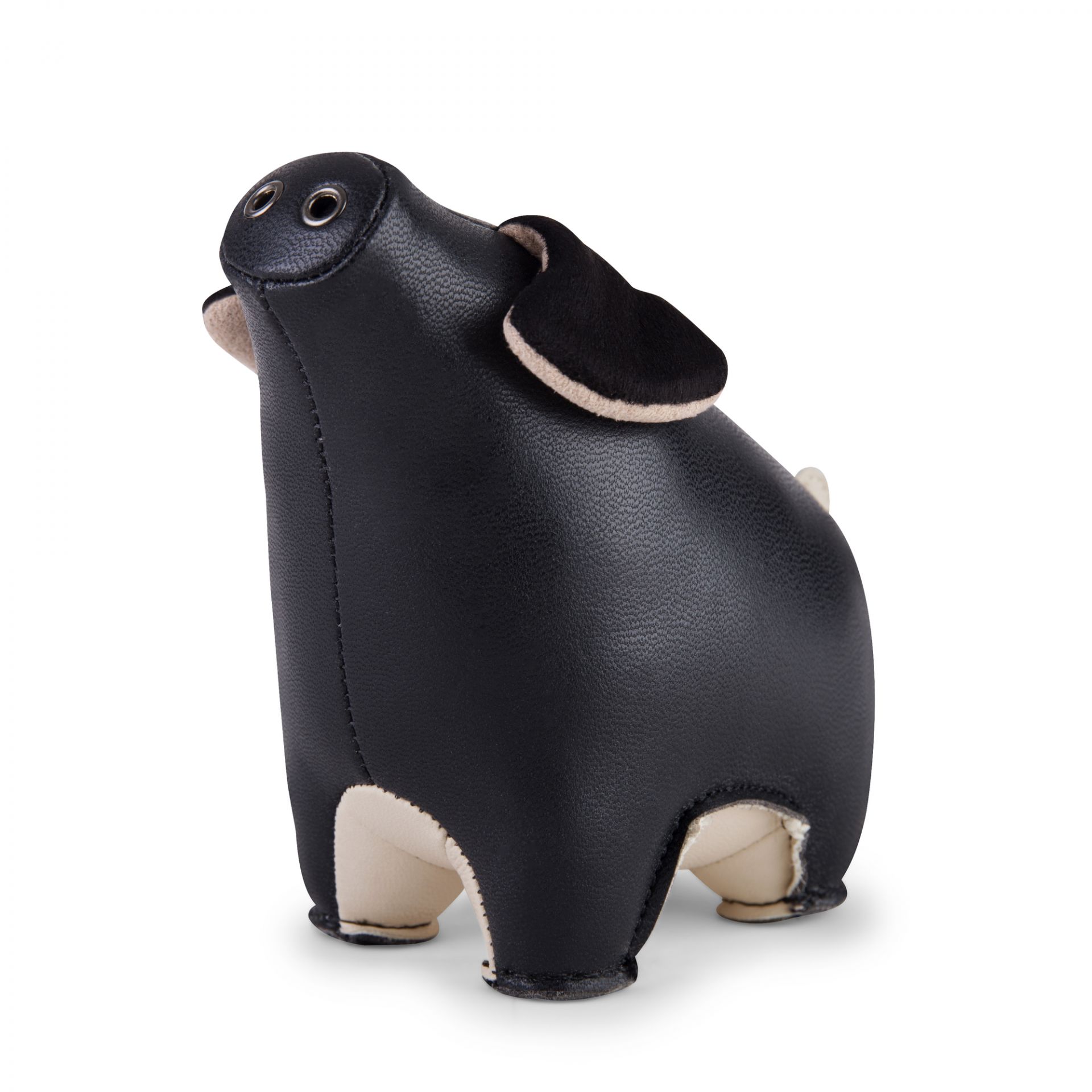 Briefbeschwerer Schwein Diya Schwarz/Weizen Züny